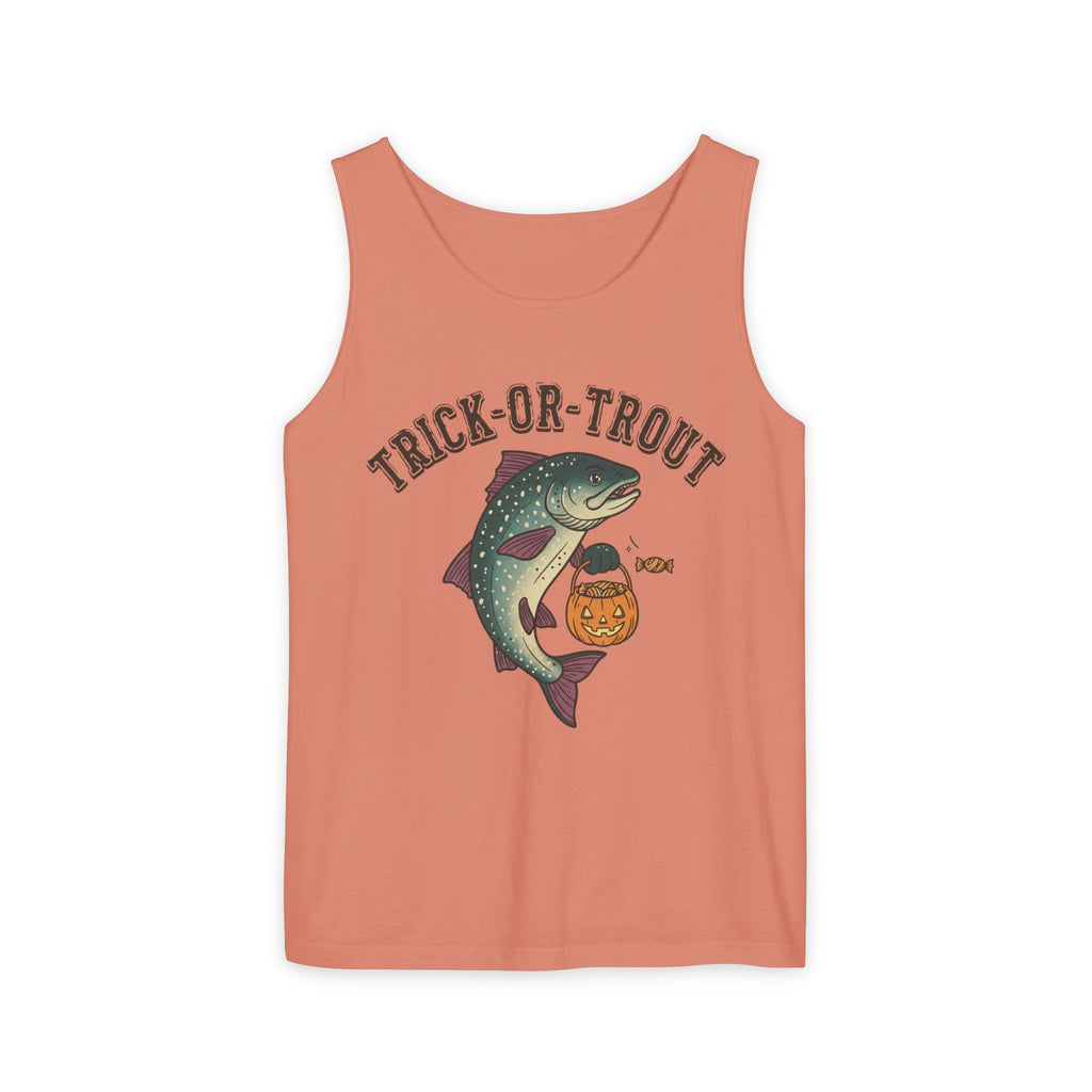 Trick Or Trout Tank Top
