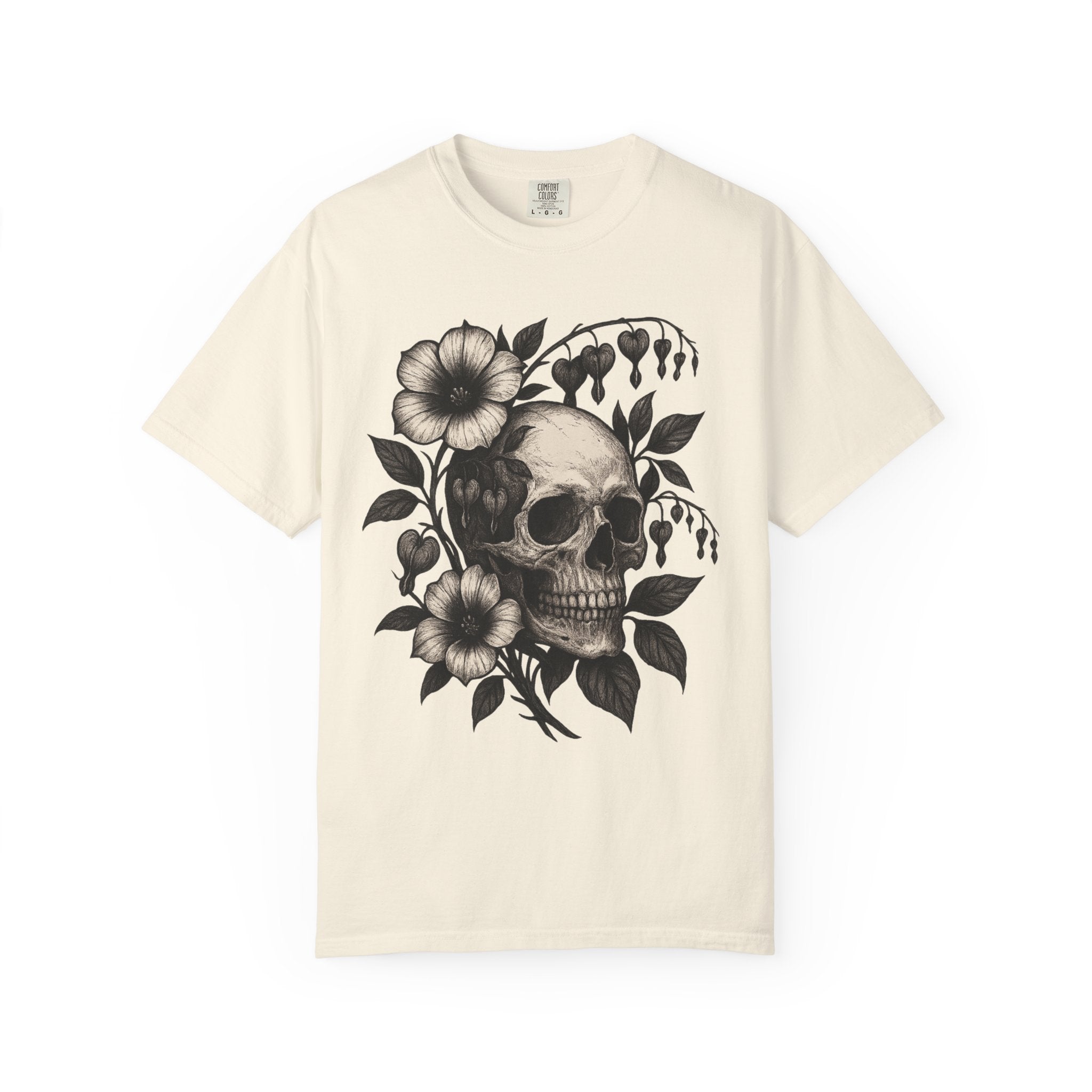 Bleeding Hearts Skull T-Shirt