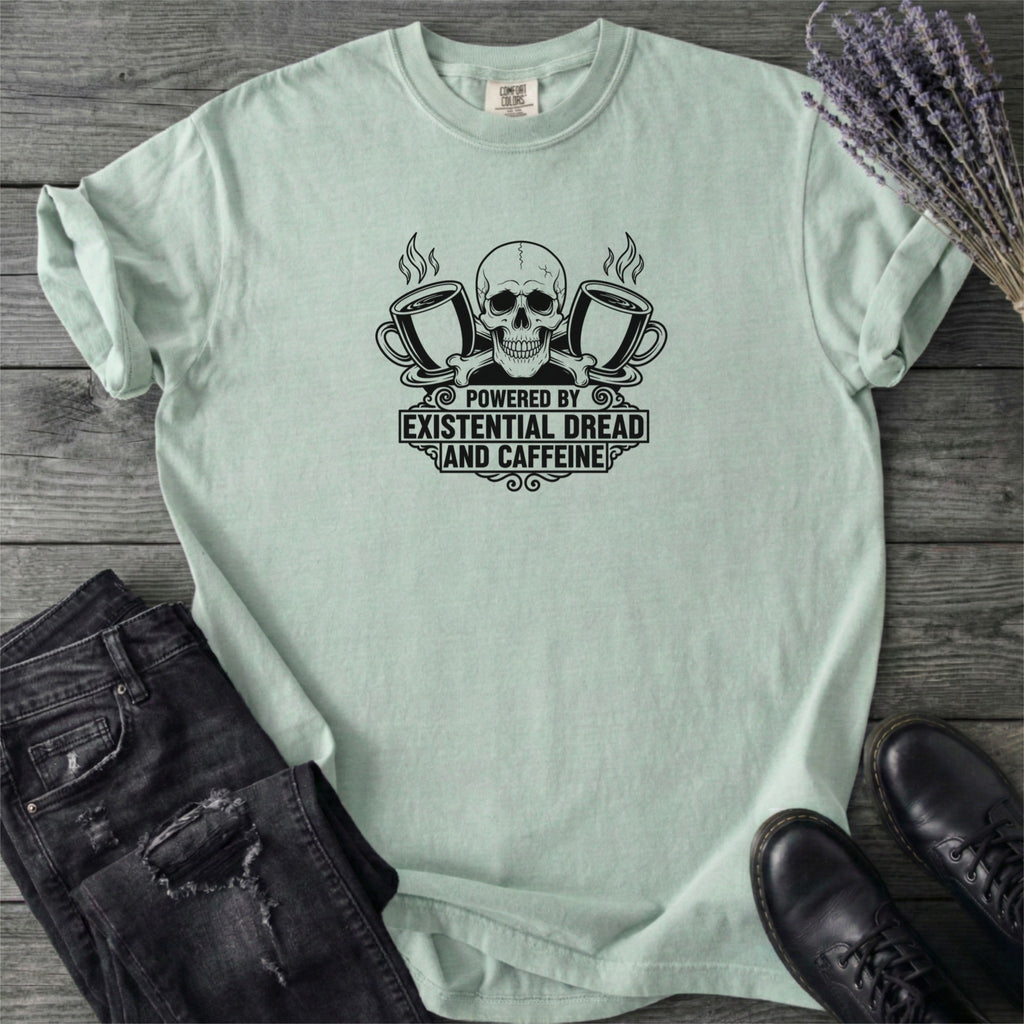 Powered By Dread And Caffeine T-Shirt
