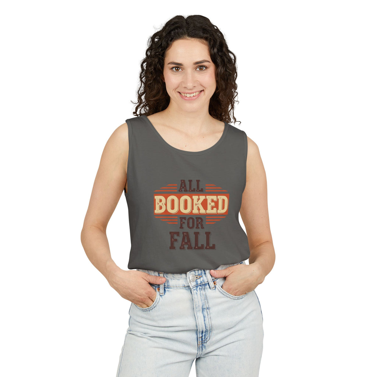 All Booked For Fall Tank Top