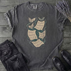 Haunted Sheet Music Moth T-Shirt