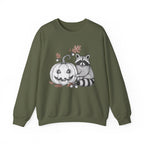Raccoon And Pumpkin Sweatshirt