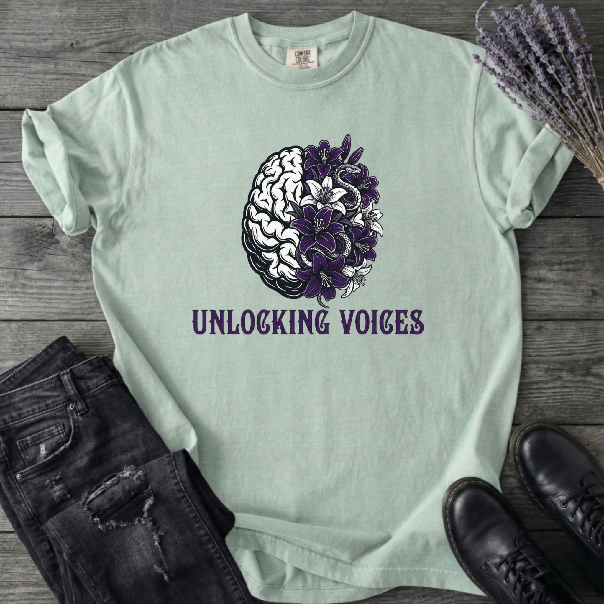 Unlocking Voices Speech Therapy T-Shirt