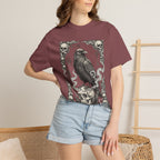 Raven Skull Card T-Shirt