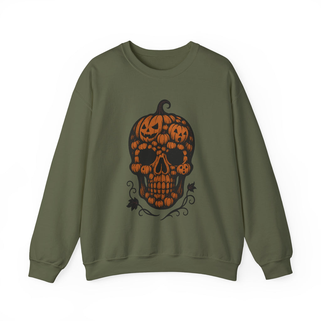 Pumpkin Skull Sweatshirt