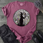 Stained Glass Botanical Witch T-Shirt