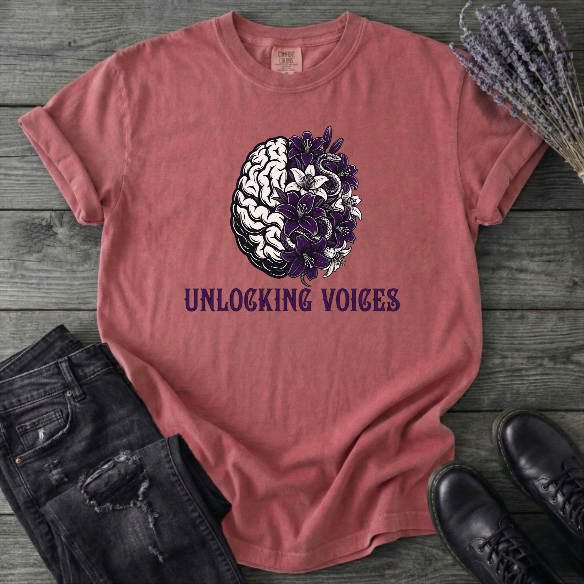 Unlocking Voices Speech Therapy T-Shirt