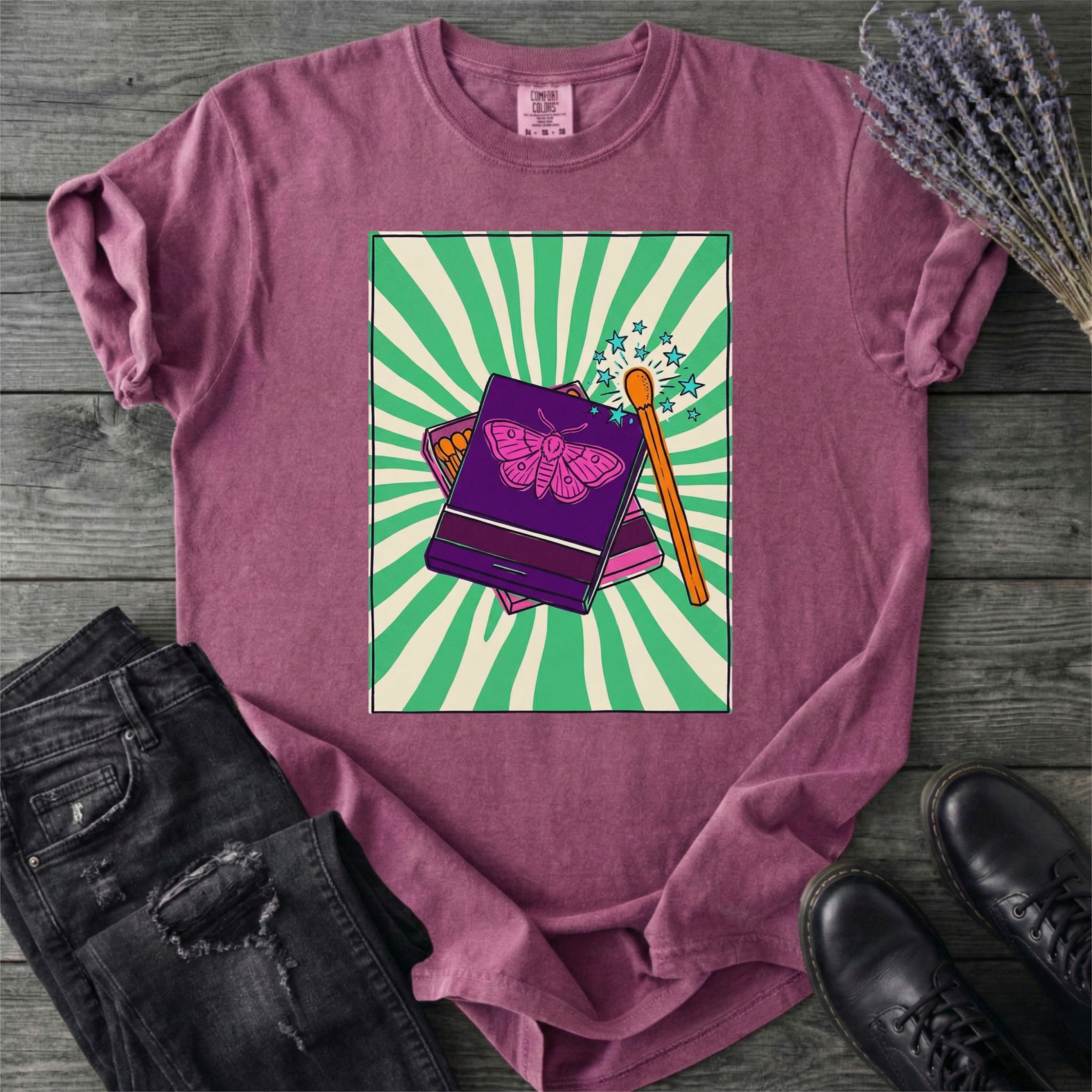 Moth Matchbook T-Shirt