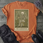 The Gardener Tarot Skeleton T-Shirt