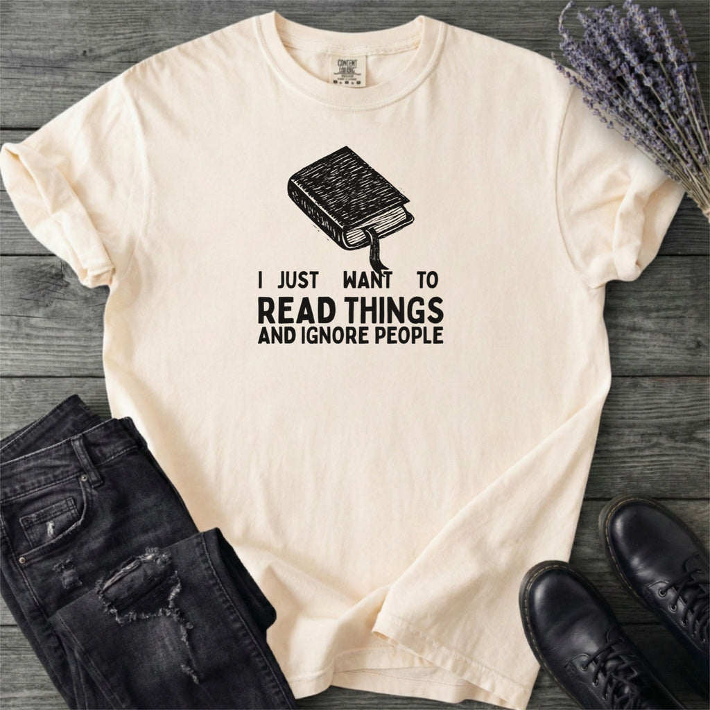 Read Things And Ignore People T-Shirt