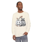 Raccoon And Pumpkin Long Sleeve T-Shirt
