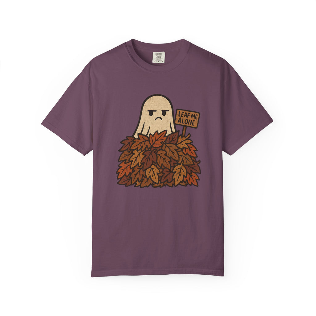 Ghost Shirt Leaf Me Alone Introvert T-Shirt
