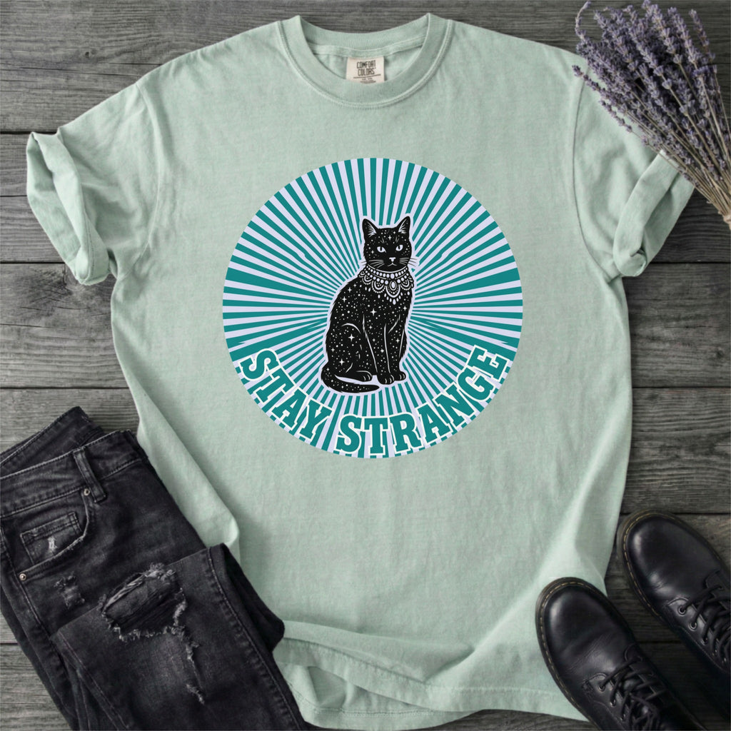 Stay Strange Celestial Cat T-Shirt
