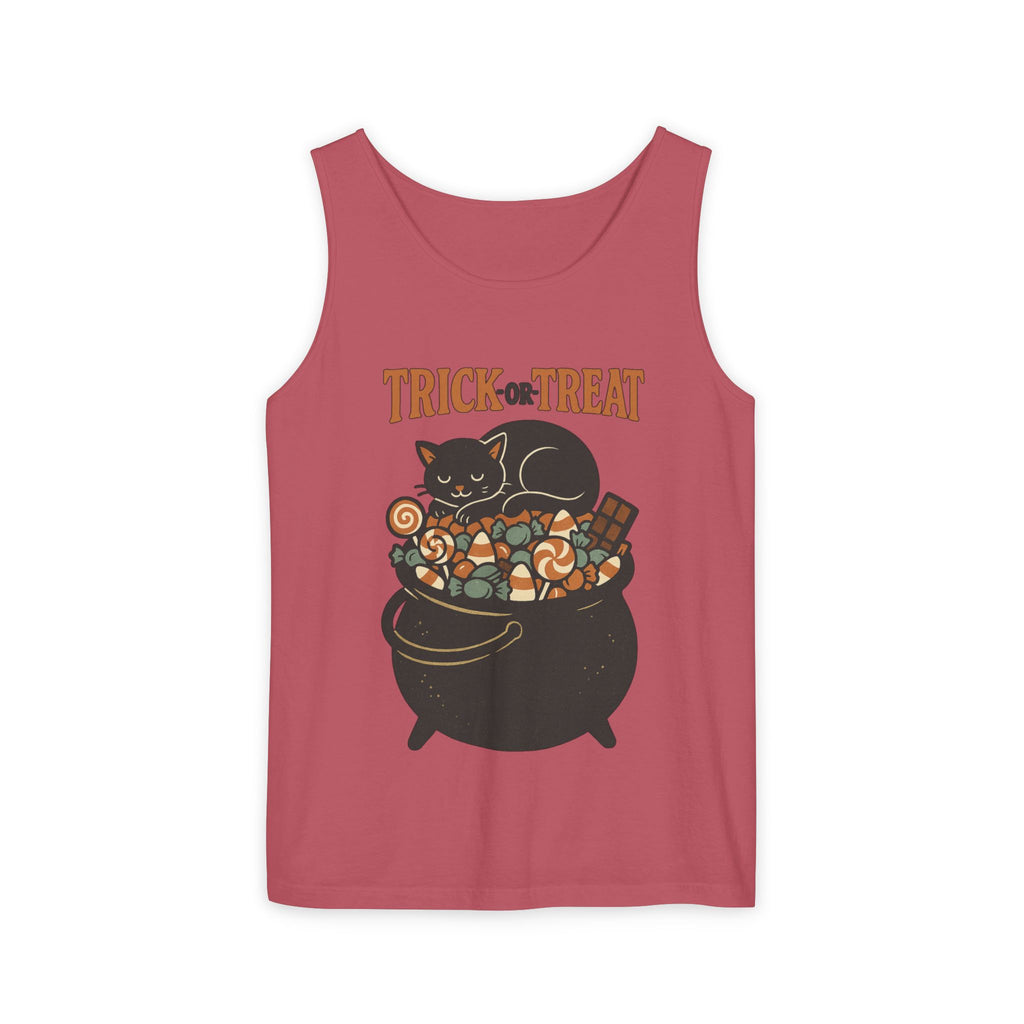 Trick Or Treat Candy Cauldron Tank Top