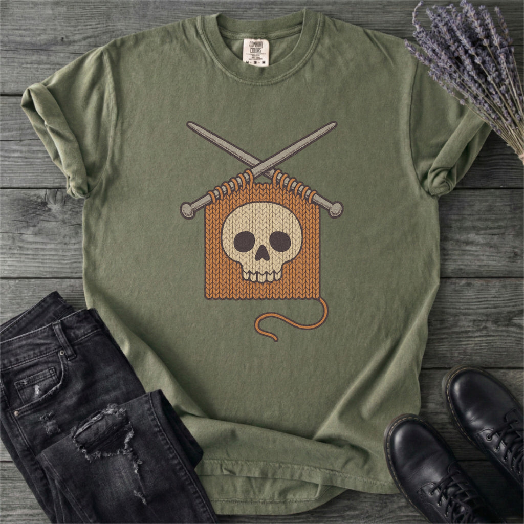 Knit Skull Craft T-Shirt
