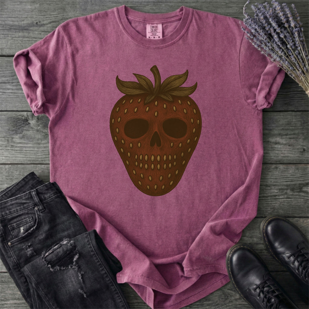 Strawberry Skull T-Shirt