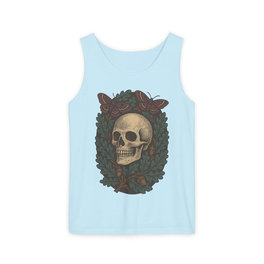 Skull And Moths Tank Top