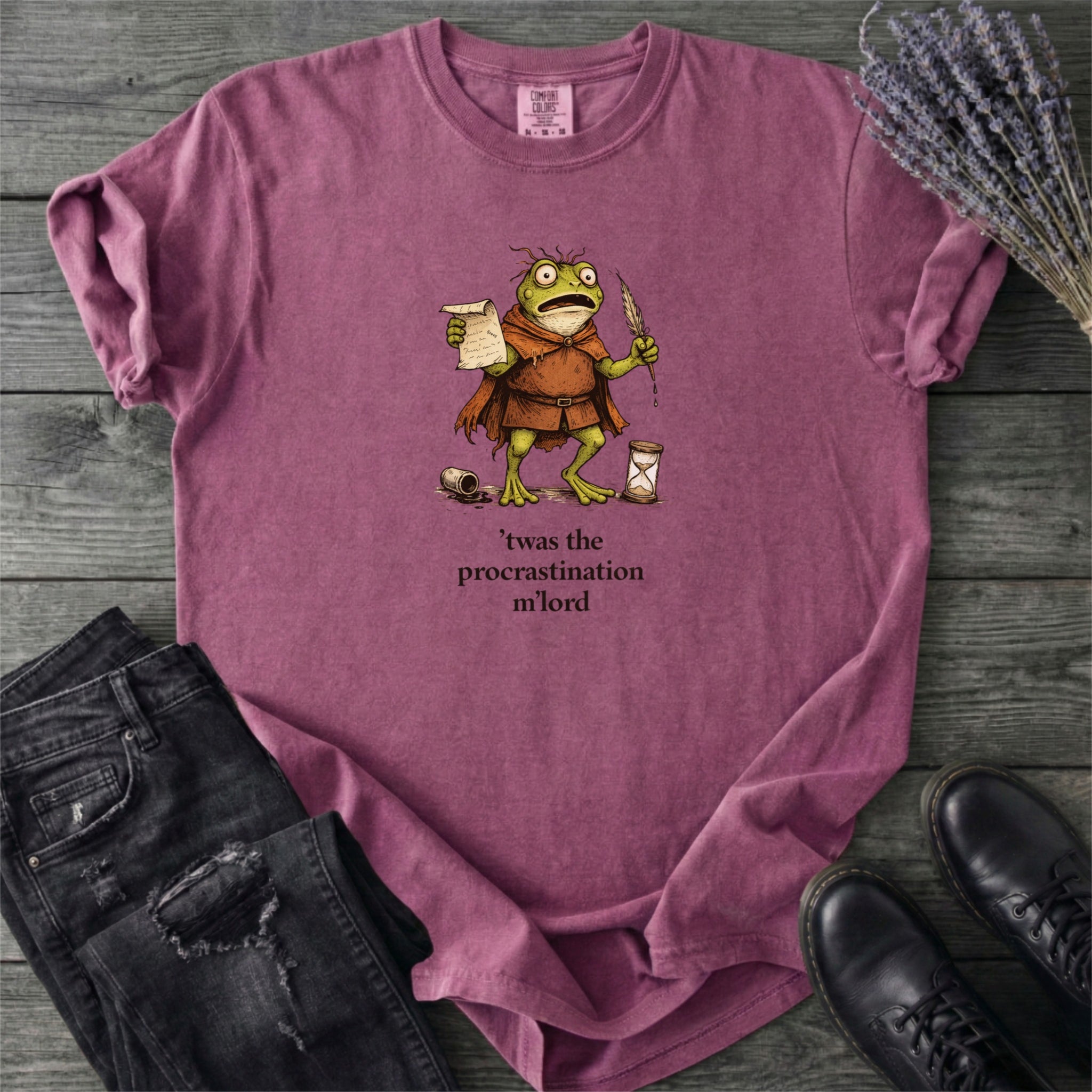 Twas The Procrastination T-Shirt