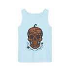 Pumpkin Skull Tank Top