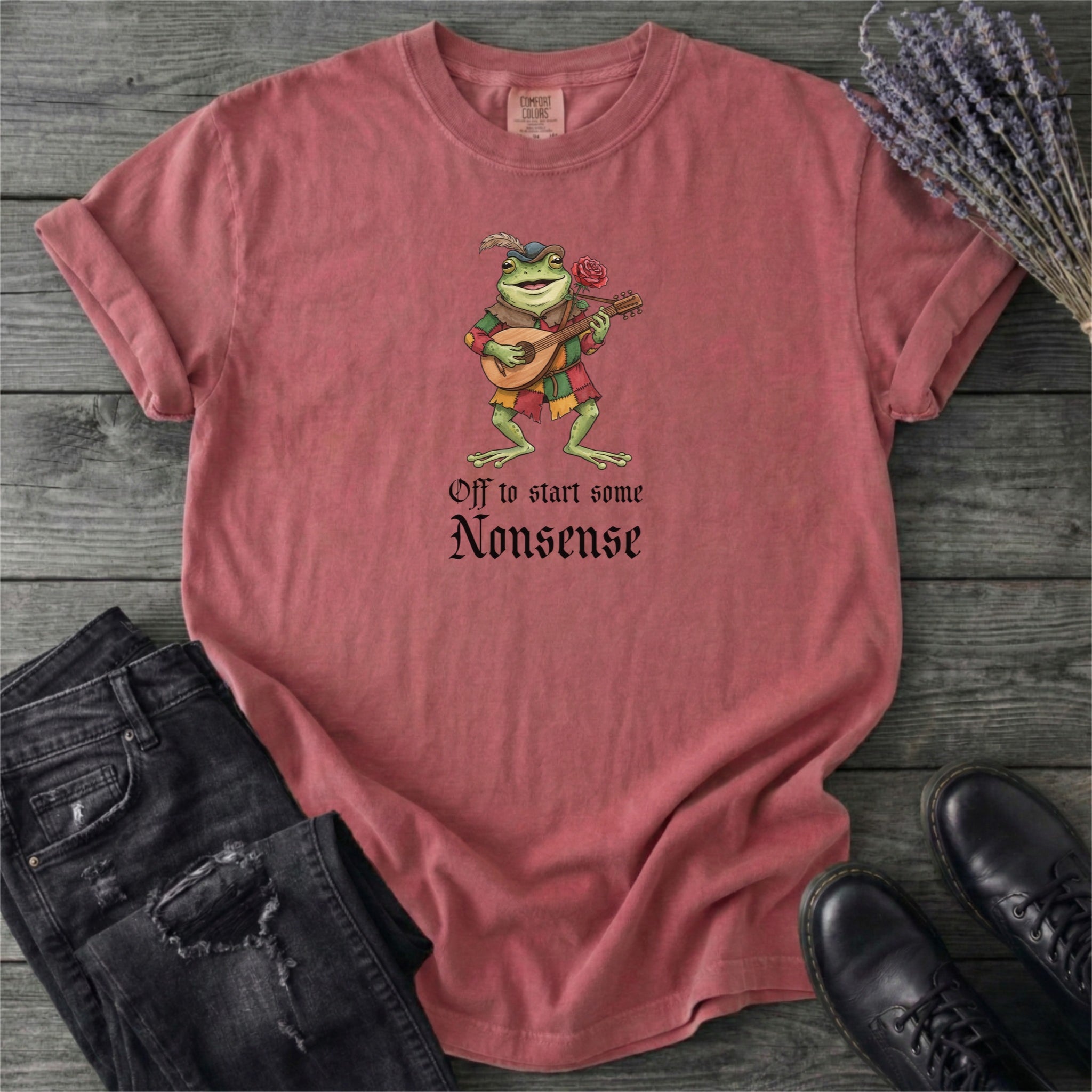 Nonsense Frog Bard T-Shirt