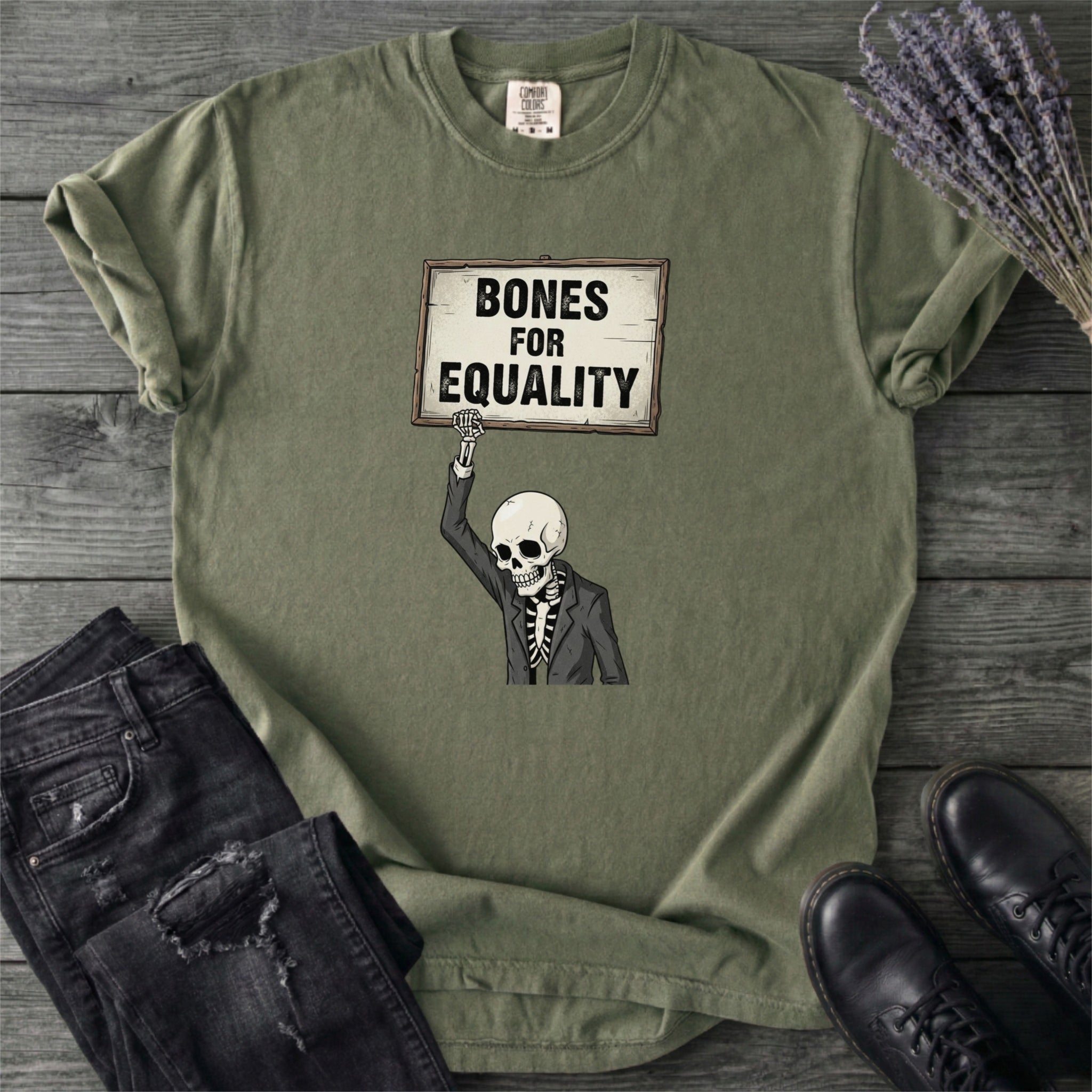 Skeleton Protest T-Shirt