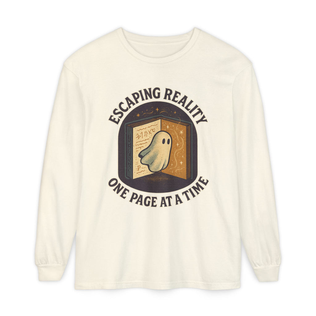 Escaping Reality One Page At A Time Long Sleeve T-Shirt