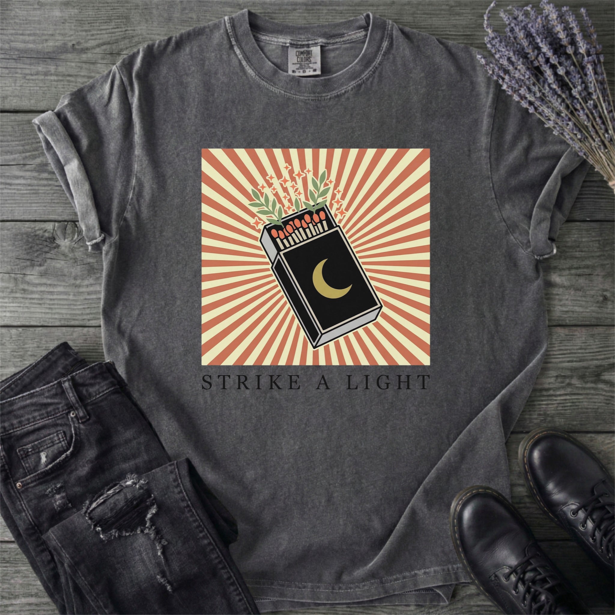 Strike A Light Matchbook T-Shirt