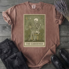 The Gardener Tarot Skeleton T-Shirt
