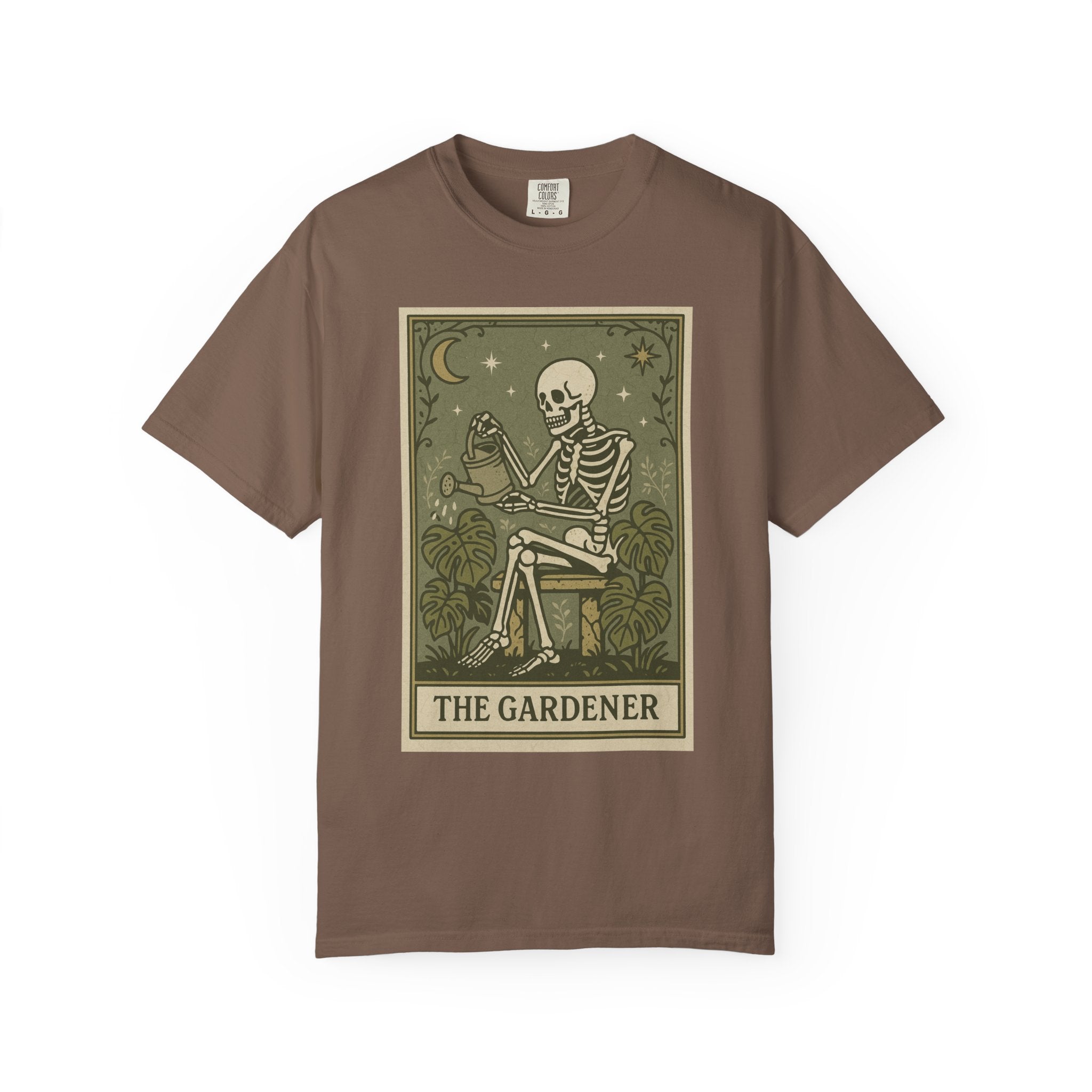The Gardener Tarot Skeleton T-Shirt