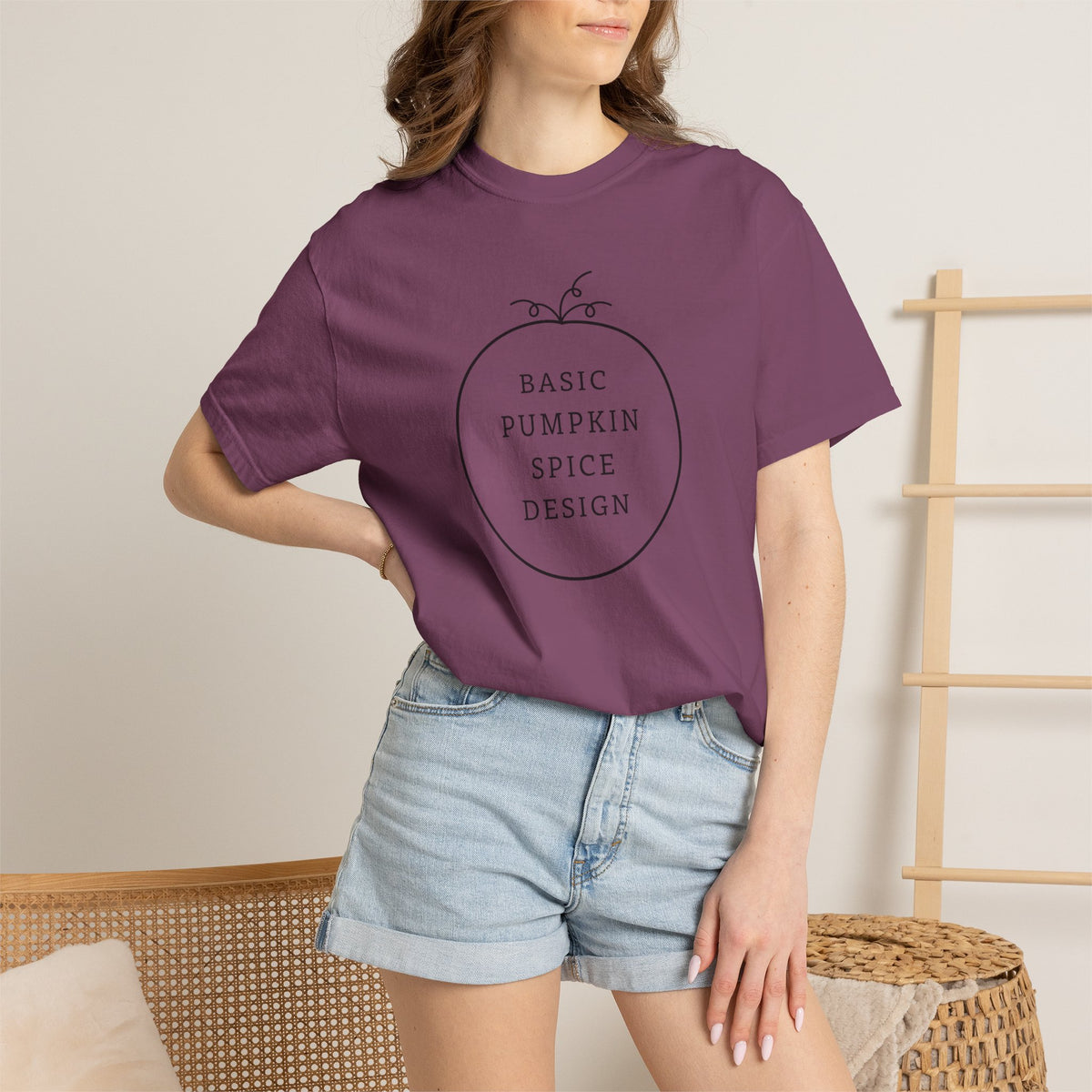 Basic Pumpkin Spice Design T-Shirt