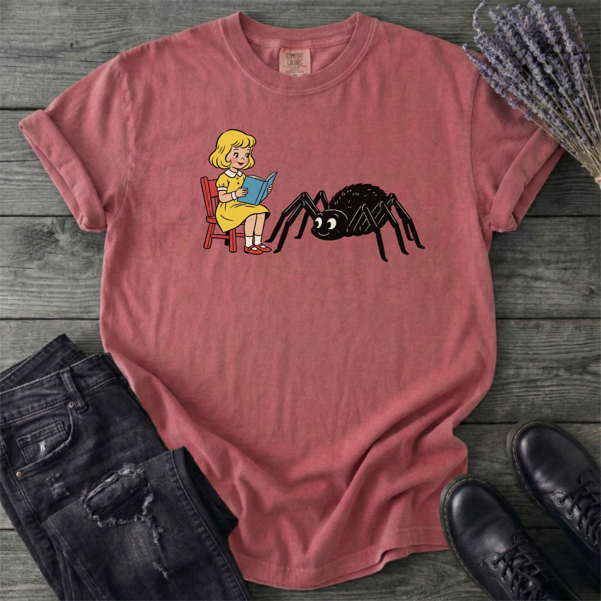 Spider Storytime T-Shirt