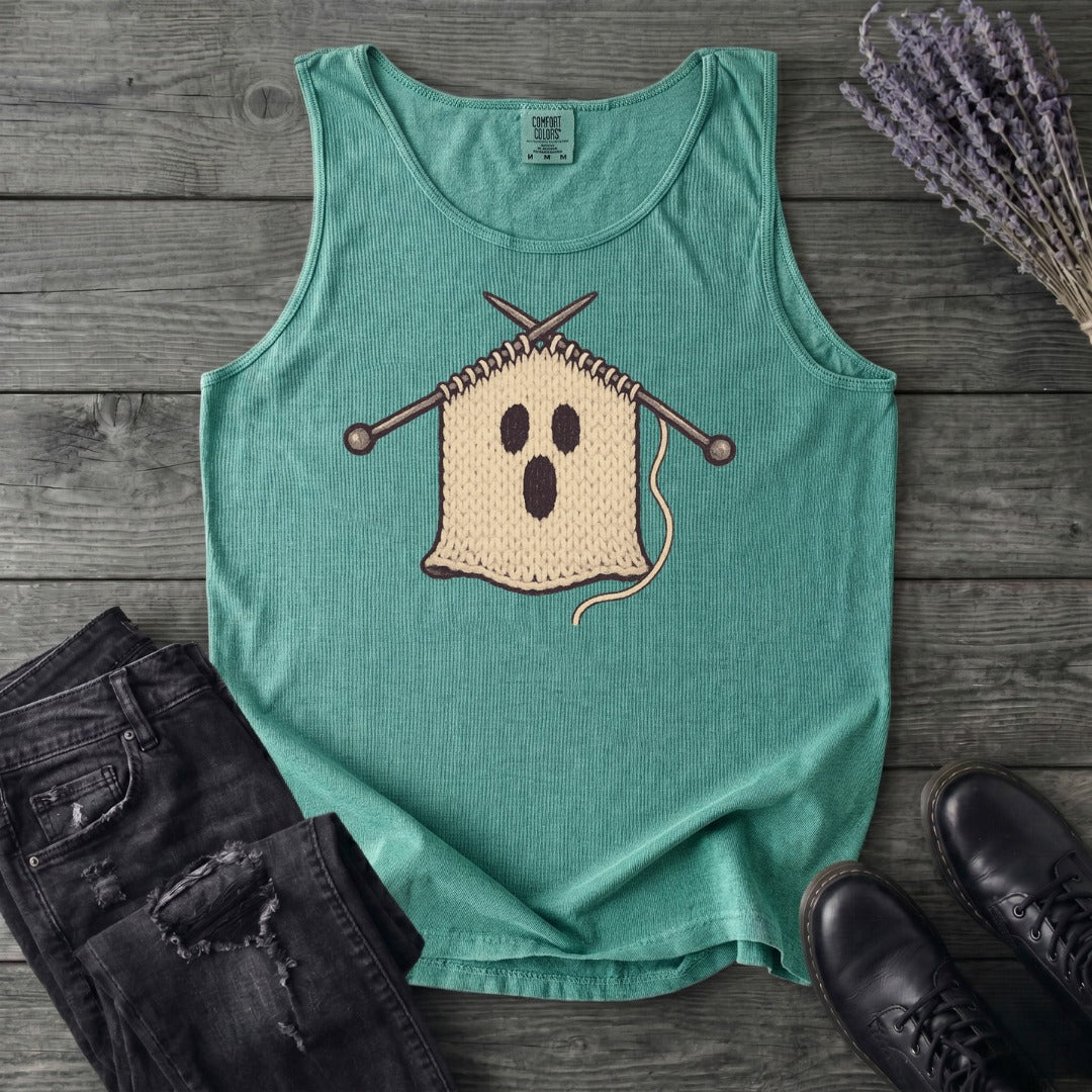 Knit Ghost Tank Top