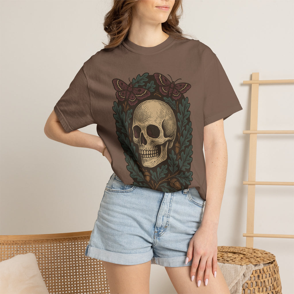 Skull And Moths T-Shirt