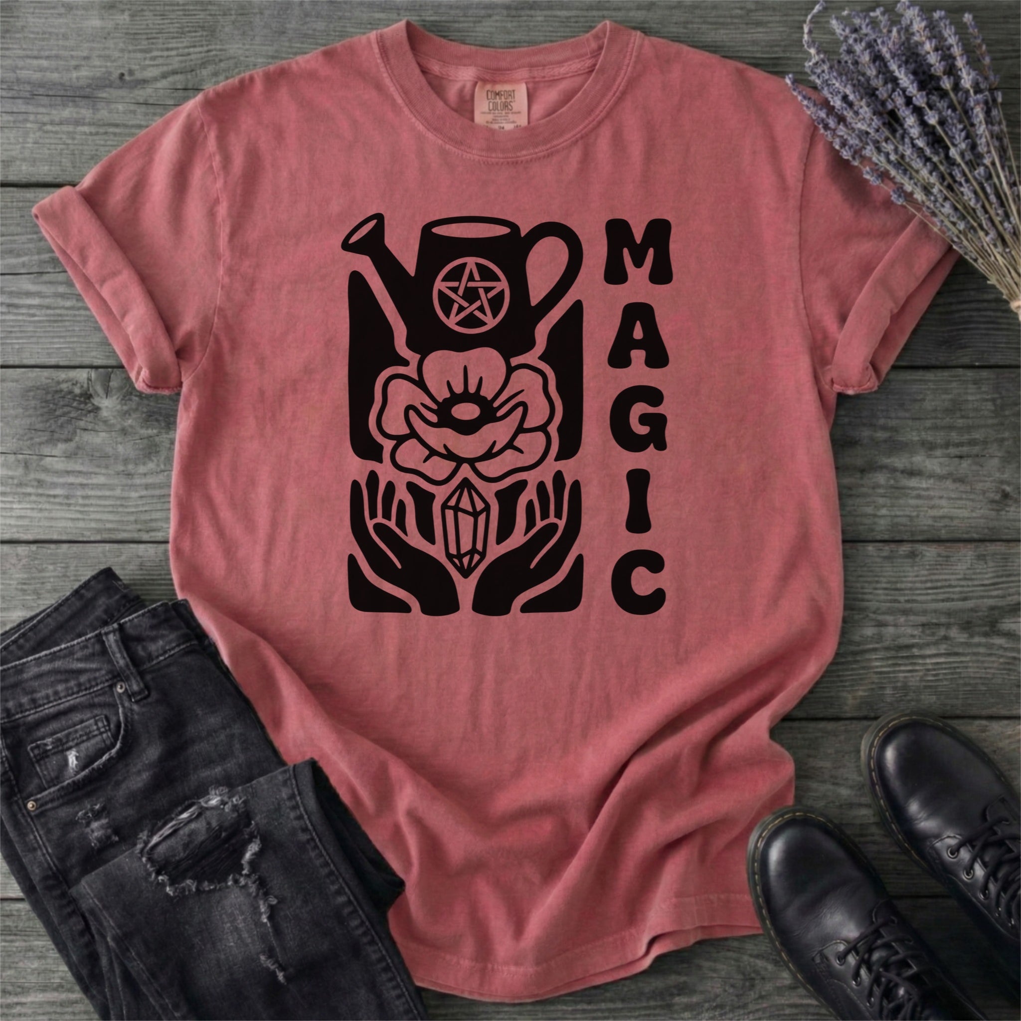 Watering Can Ritual Magic T-Shirt