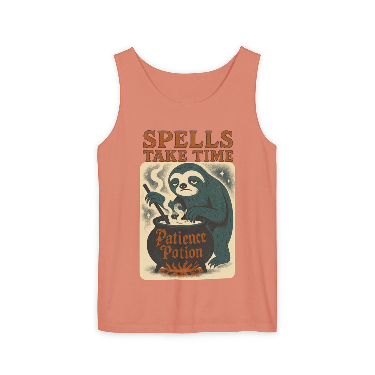 Spells Take Time Tank Top