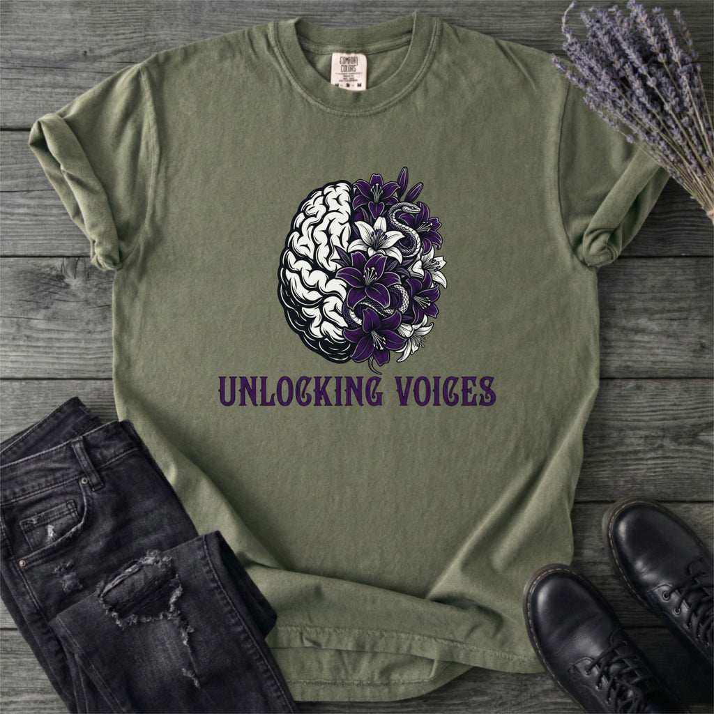 Unlocking Voices Speech Therapy T-Shirt