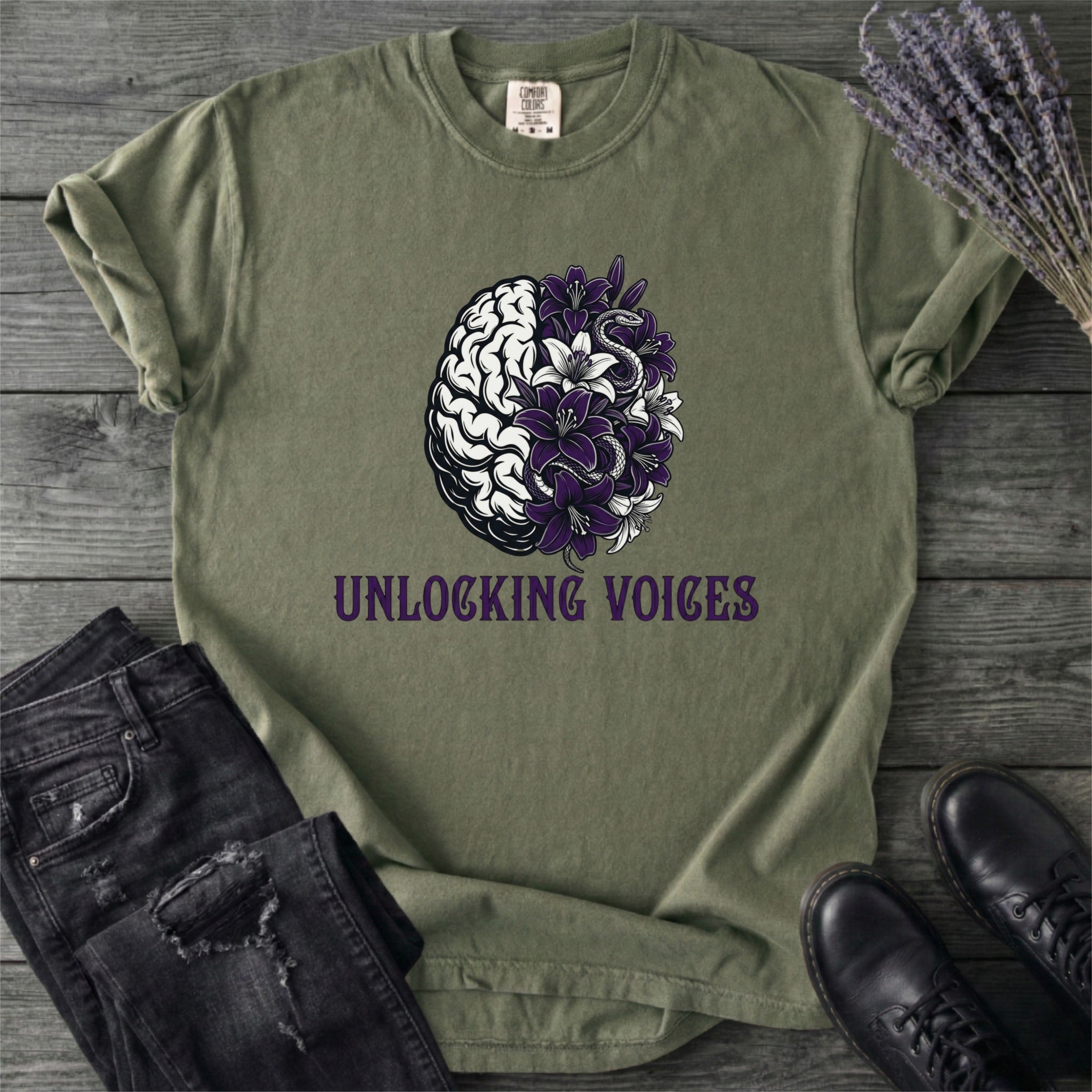 Unlocking Voices Speech Therapy T-Shirt