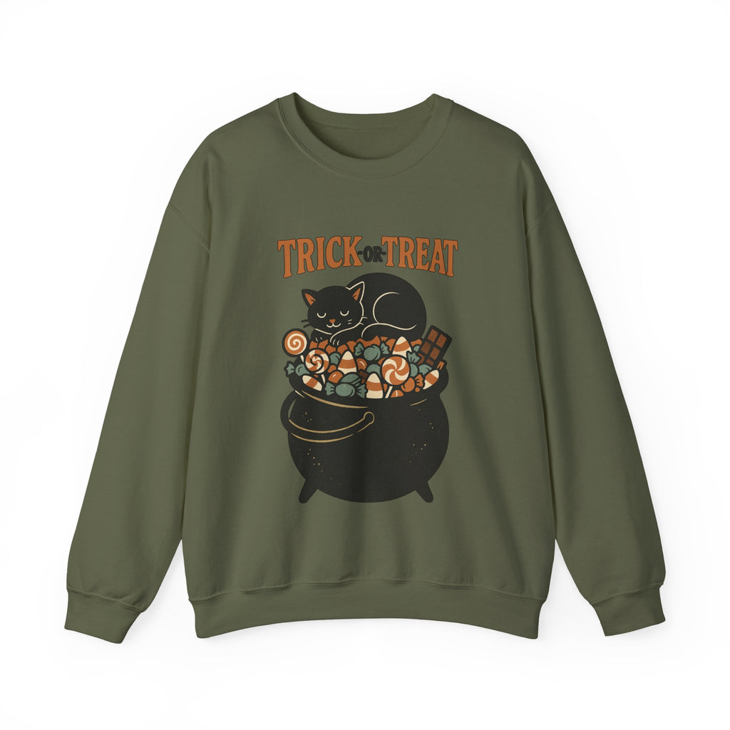 Trick Or Treat Candy Cauldron Sweatshirt