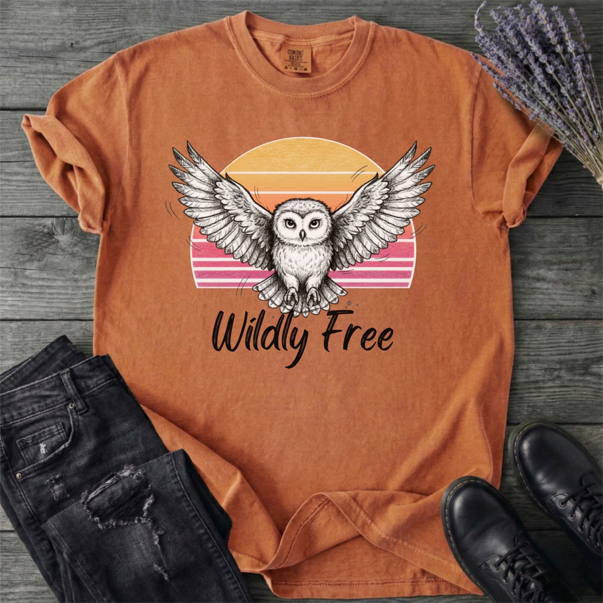 Wildly Free Owl T-Shirt