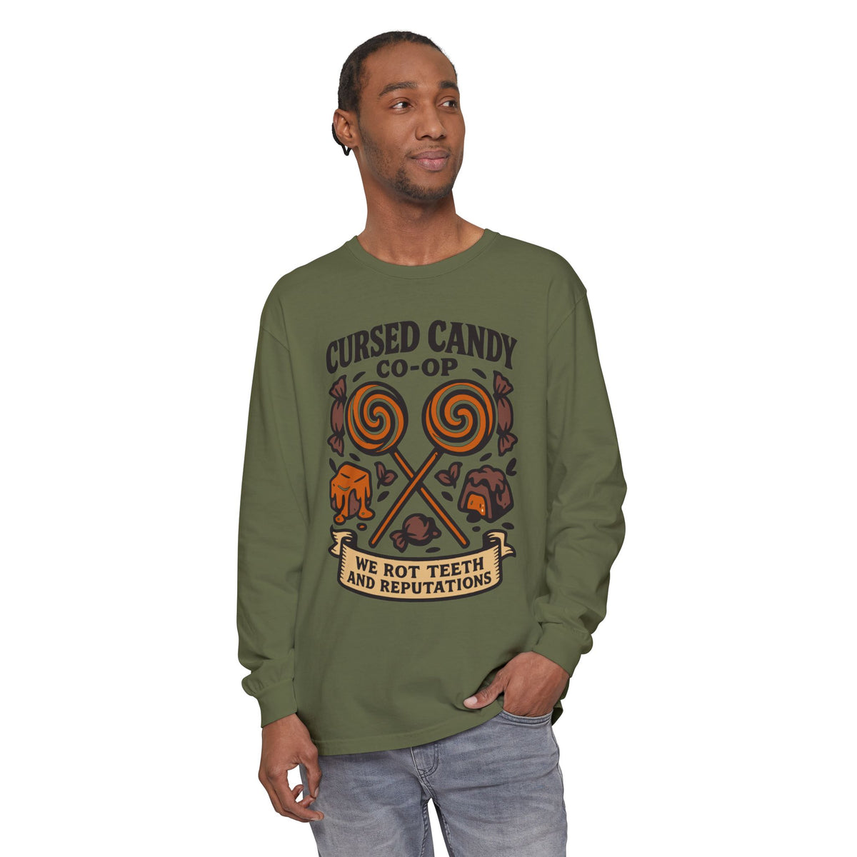 Cursed Candy Co Op Long Sleeve T-Shirt