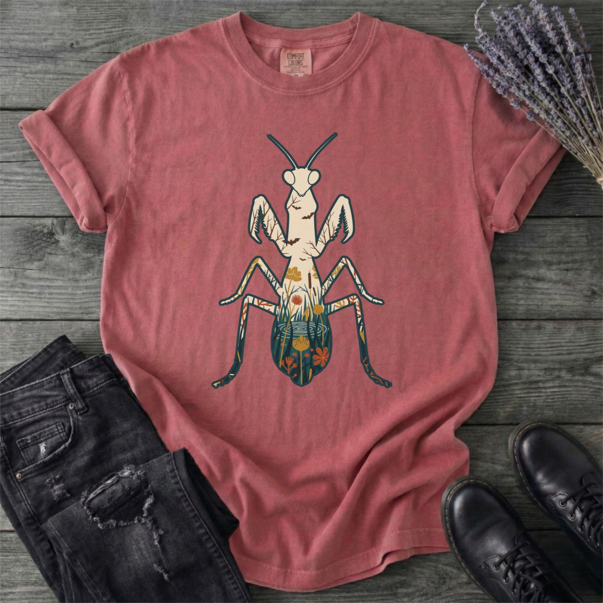 Mantis Silhouette T-Shirt