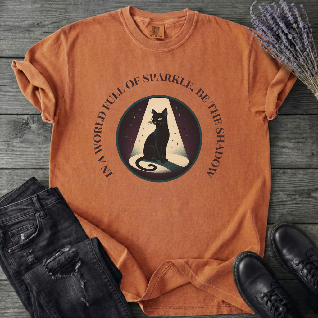 Black Cat Be the Shadow T-Shirt