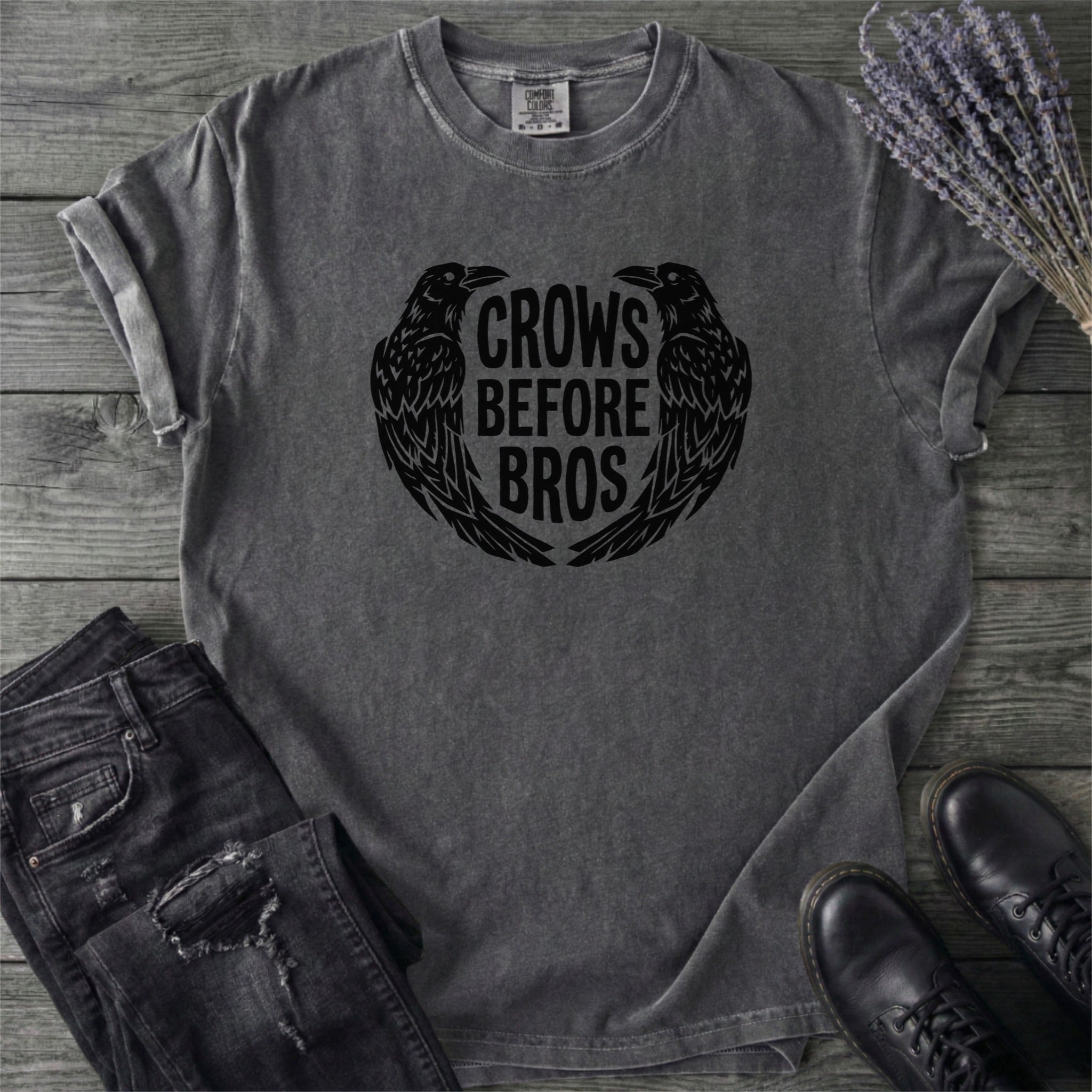 Crows Before Bros T-Shirt