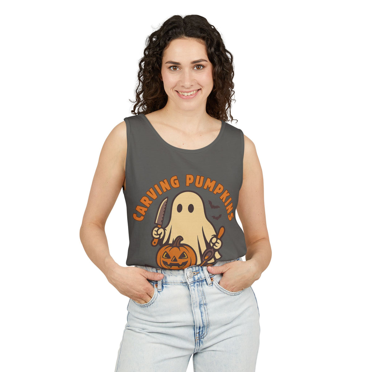 Carving Pumpkins Chaotic Tank Top
