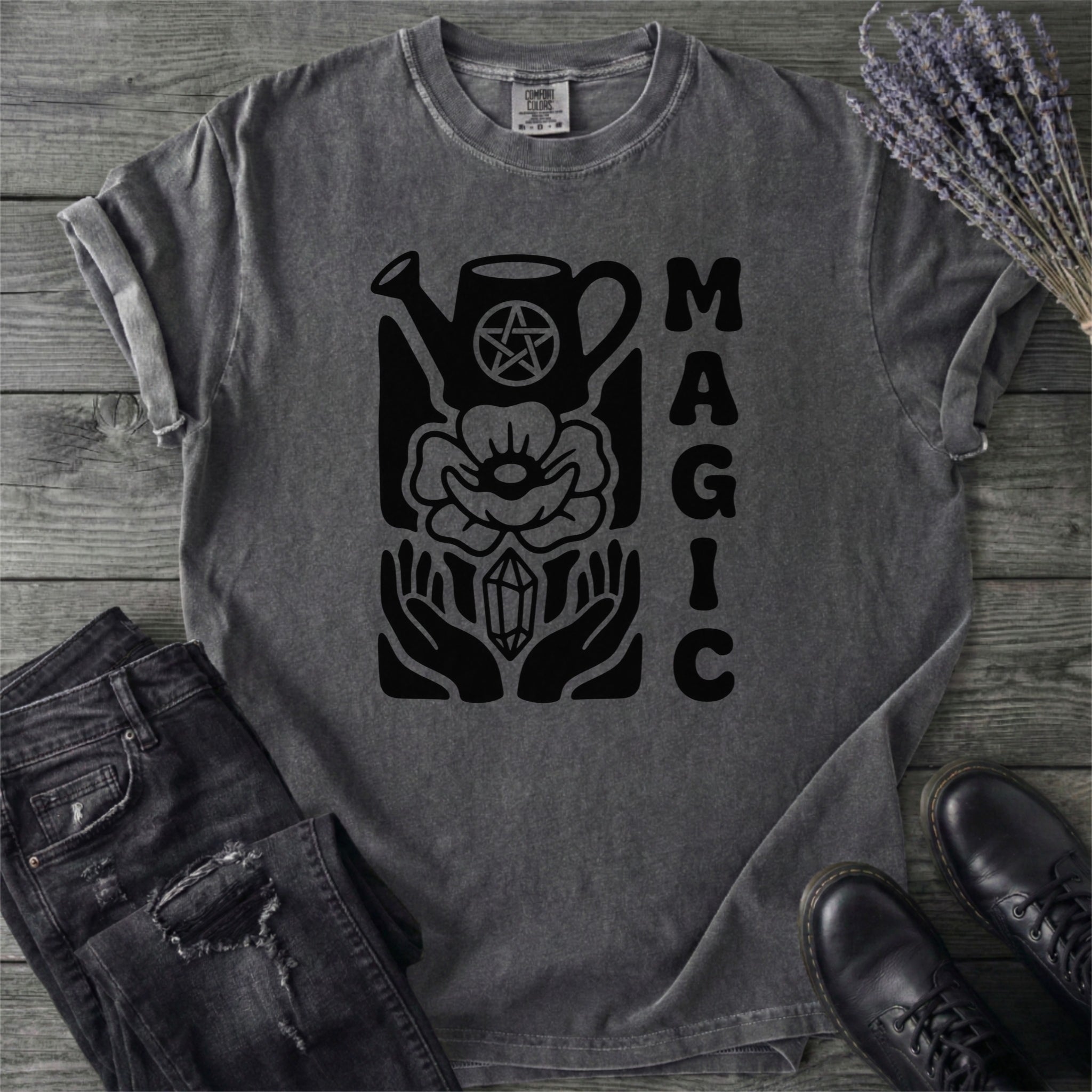 Watering Can Ritual Magic T-Shirt
