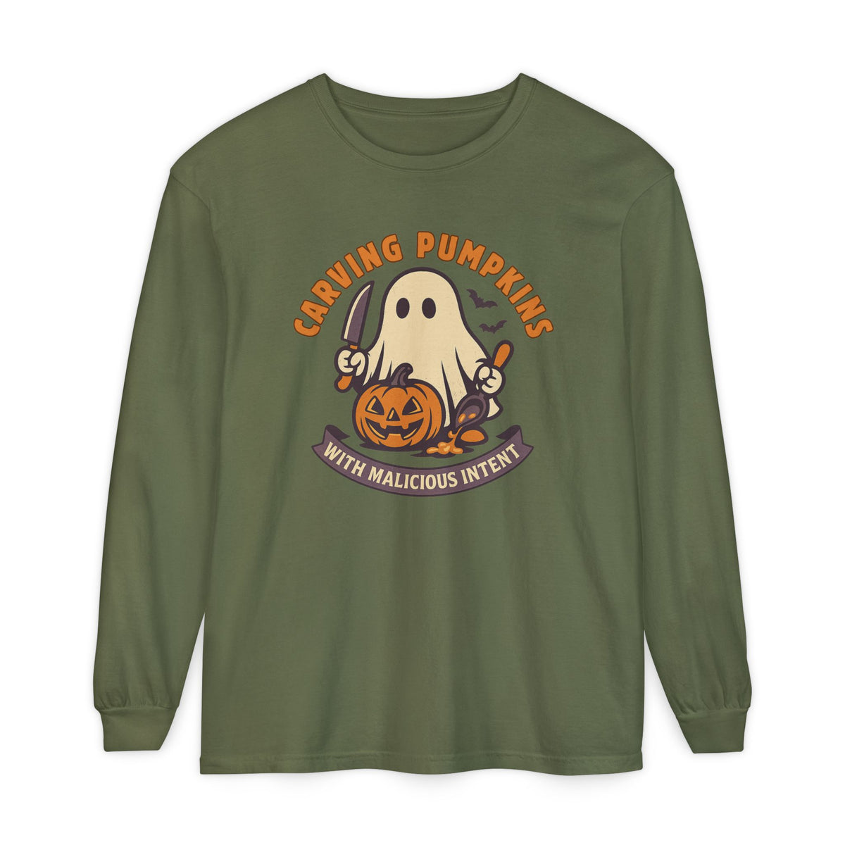 Carving Pumpkins Evolved Long Sleeve T-Shirt