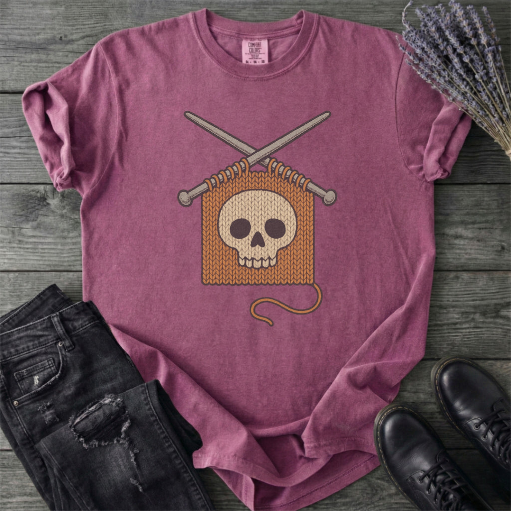 Knit Skull Craft T-Shirt
