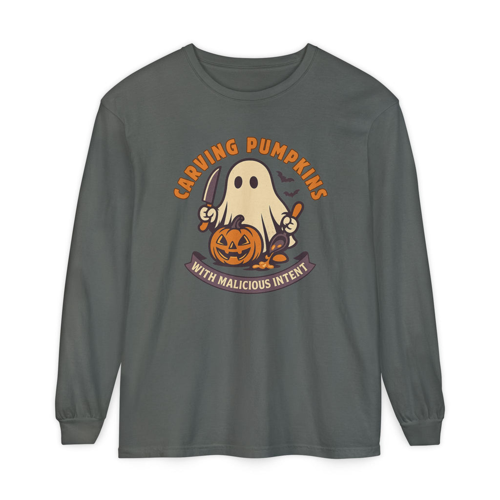 Carving Pumpkins Evolved Long Sleeve T-Shirt