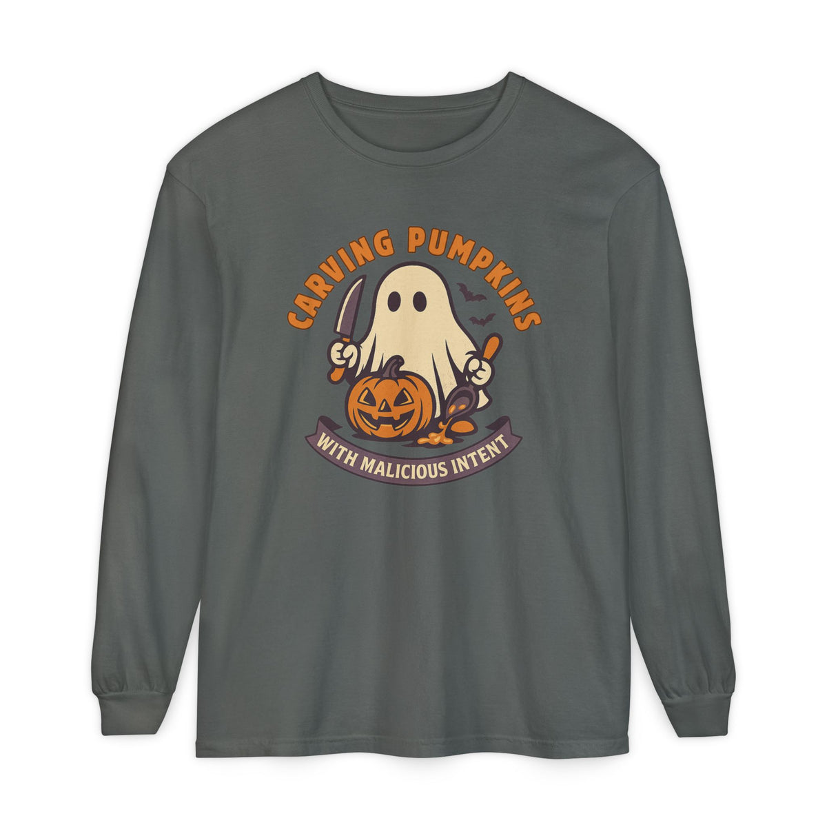 Carving Pumpkins Evolved Long Sleeve T-Shirt