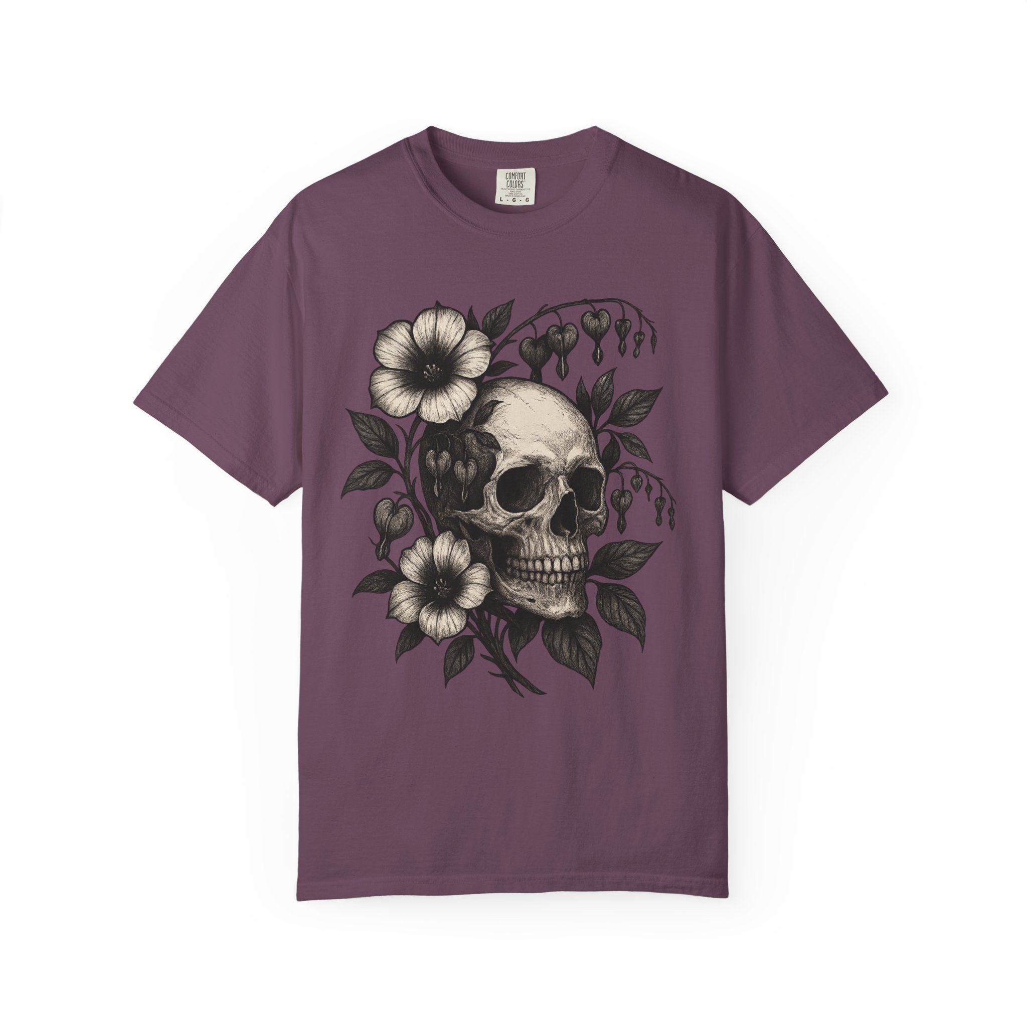 Bleeding Hearts Skull T-Shirt